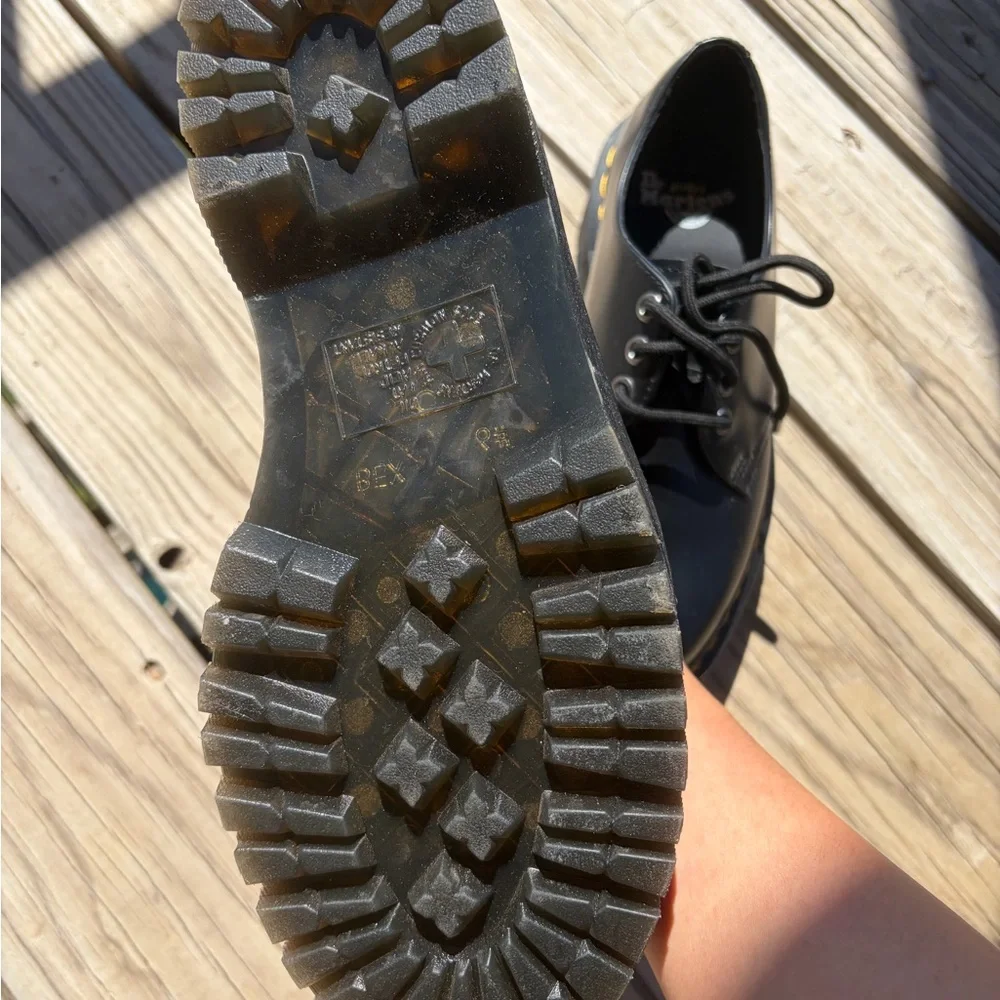 Platform Doc Martin Loafers